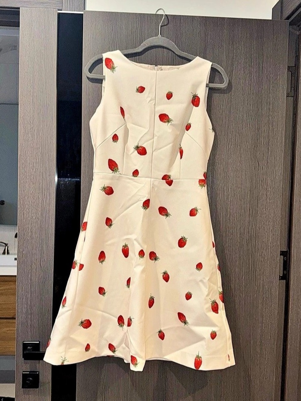 Strawberry Print Mini Dress